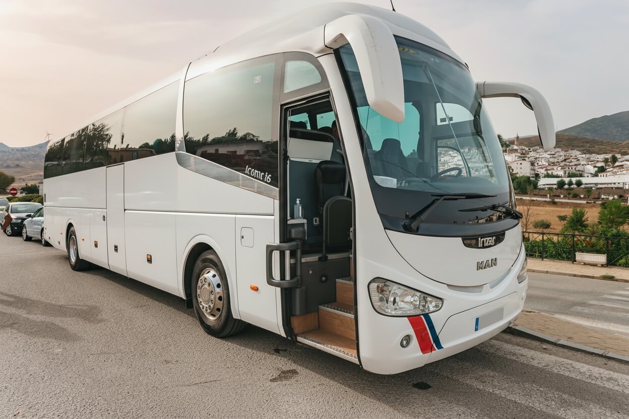 Tour bus for Caminito del Rey excursion from M&aacute;laga